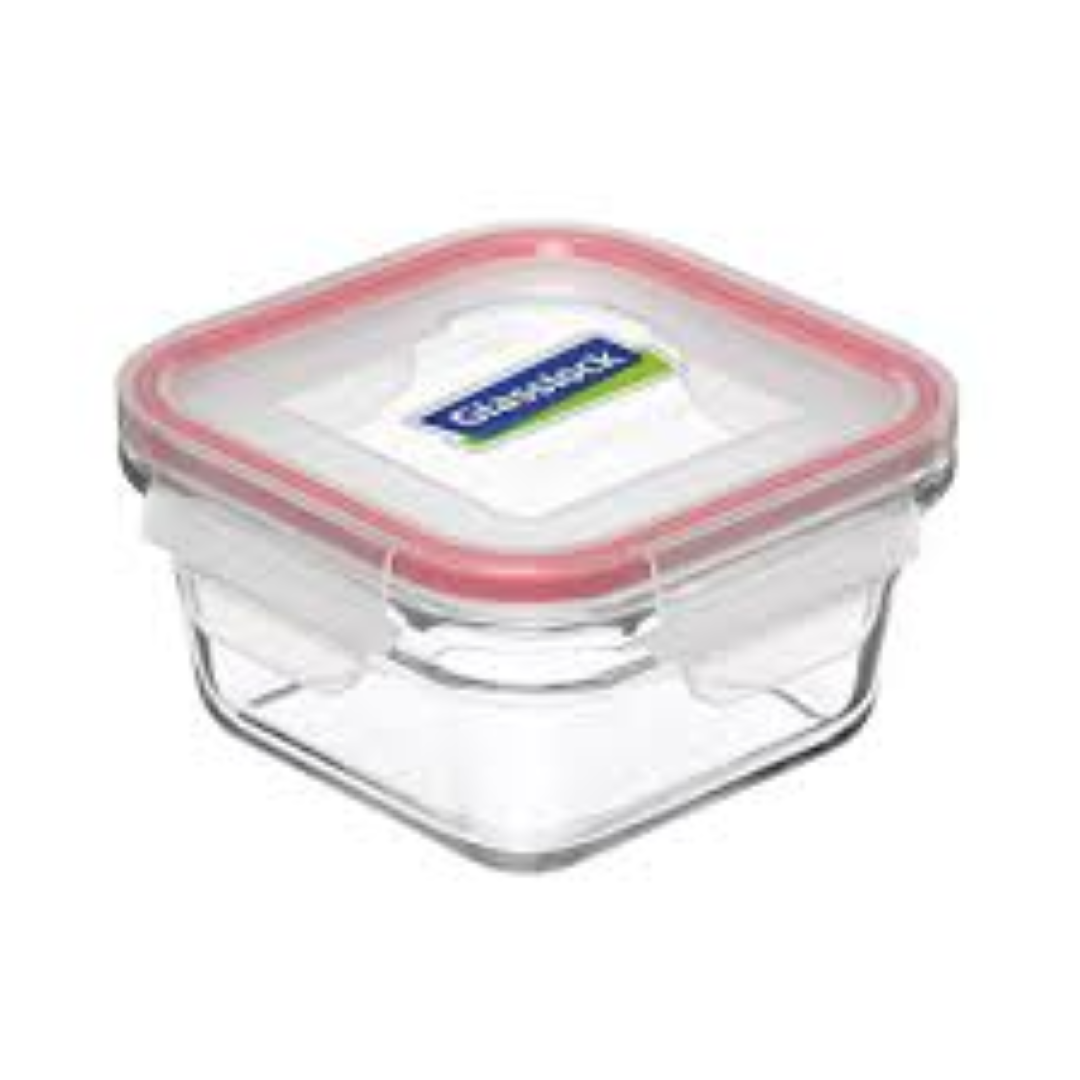 GLASSLOCK BLOCK CONTAINER SQU 1300ML